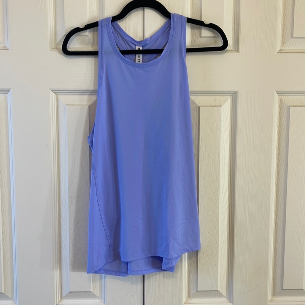 Lavender athletic tank top
